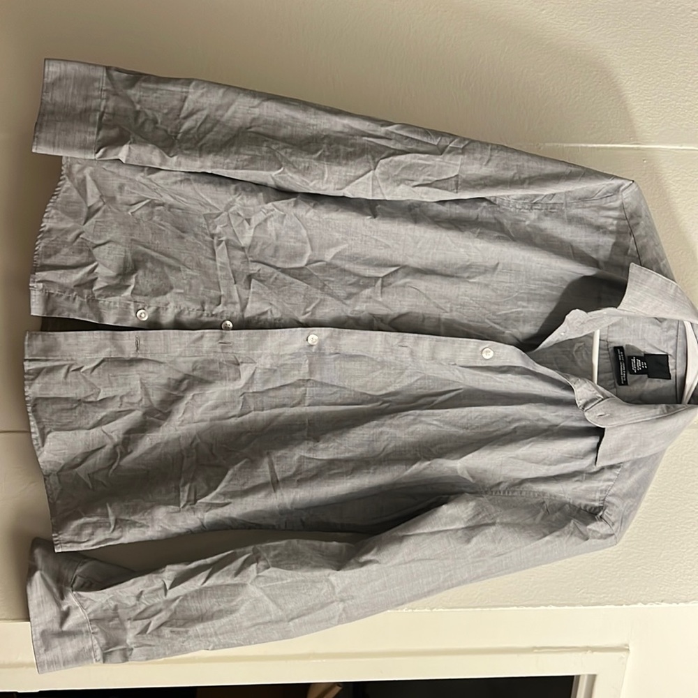 Mens shirt - grey - Medium